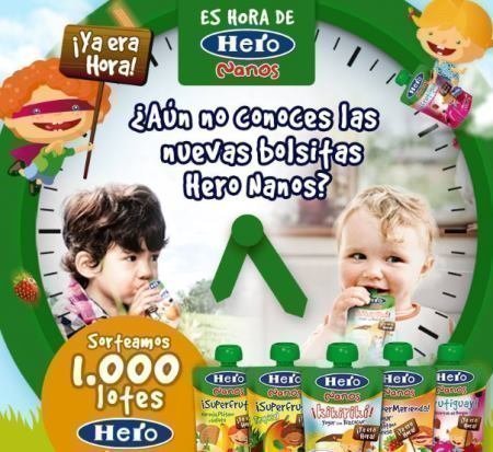 Muestras gratis de Hero baby