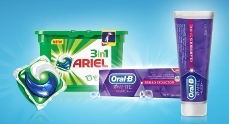Muestra sgratis de ariel y Oral B