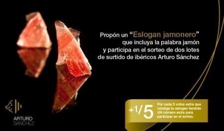 Sorteo de jamones Arturo Sanchez