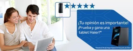 Sorteo Gratis de Tablet Haier