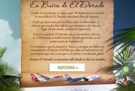 Sorteo Gratis de viaje a Sudamerica