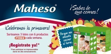 Sorteo Maheso Pyrex