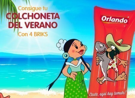 Colchoneta hinchable Orlando