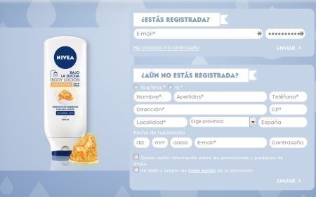 Muestras gratis de Nivea
