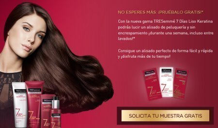Muestras gratis Tresemme
