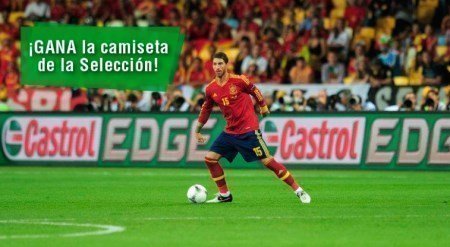 Sorteo gratis de camiseta de La Roja Castrol