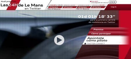 Sorteo de carreras de automoviles Lemans
