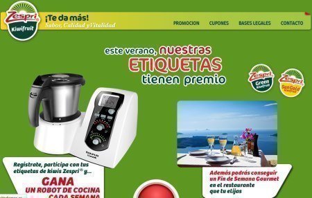 Sorteo Gratis Zespri