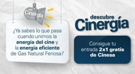 Cupones Descuento 2x1 Cinesa