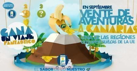 Sorteo de viaje de Platano de canarias