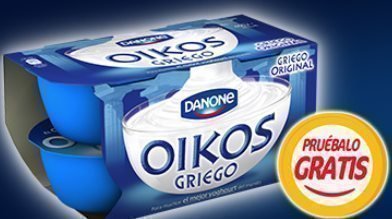 Muetras gratis Oikos de Danone
