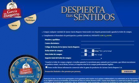 Promocion Quesos Garcia Baquero