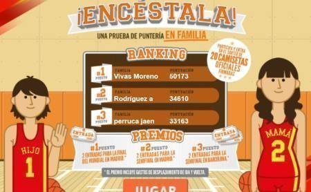 Promocion Juego de baloncesto
