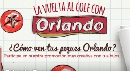 Promocion vuelta al cole Orlando