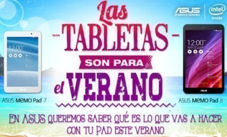 Sorteo gratis de tabletas Asus