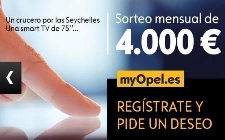 Registrarse en MyOpel