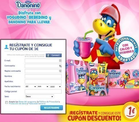 Cupon Descuento para Danonino