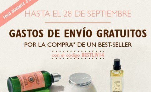 Cupon Descuento para productos LOccitane