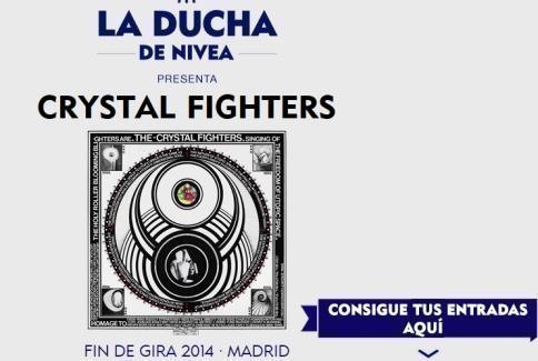 Entradas gratis Crystal Fighter