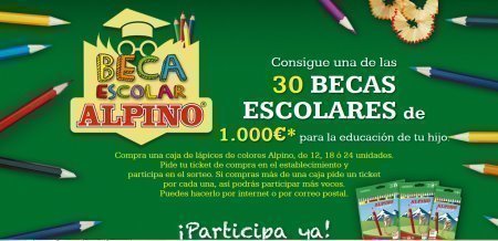 Promocion becas Alpino