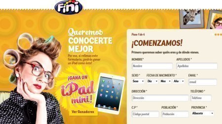 Sorteo Golosinas Fini
