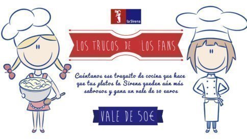 Sorteo Los trucos de los fans de La Sirena