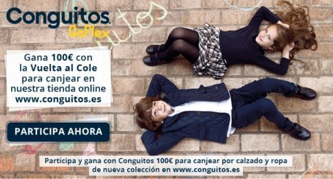 Sorteo gratis vuelta al cole Conguitos