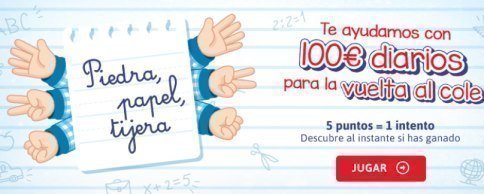 Sorteo Promocion Vuelta al cole