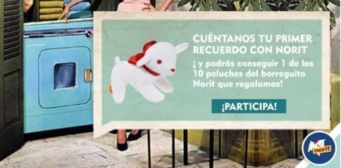 Sorteo peluches gratis Norit