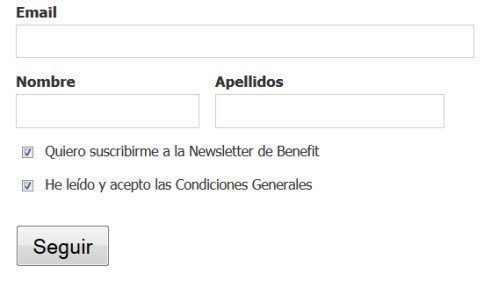Muestras gratuitas de Benefit