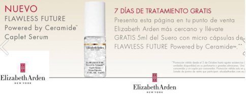 Muestras gratis Elizabeth Arden