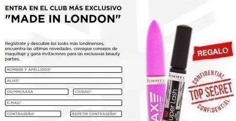 Regalo Mascara de pestañas Rimmel