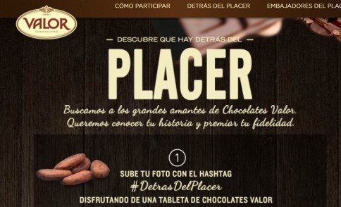 Regalos gratis de chocolates Valor