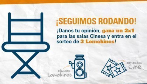 Sorteo de entradas gratis para Cinesa