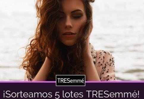 Sorteo gratis de lotes Tresemme
