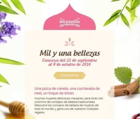 Muestras gratis Wilkinson