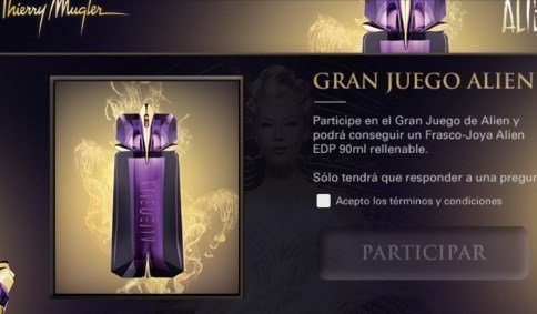 Sorteo Thierry Mugler
