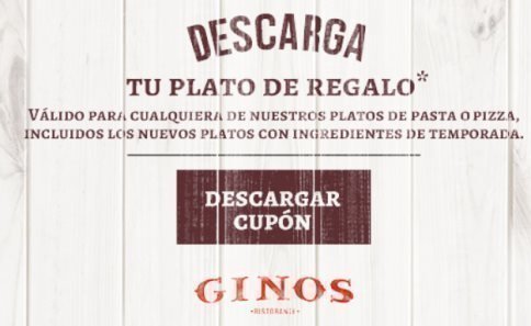 Cupones Descuento Ginos
