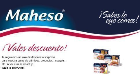 Cupones Descuento Maheso