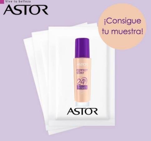 Muestras gratis Astor