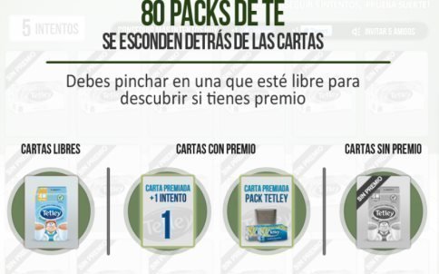 Muestras gratis de te