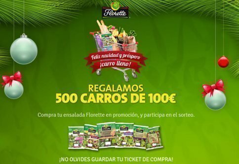 promocion de Navidad Florette