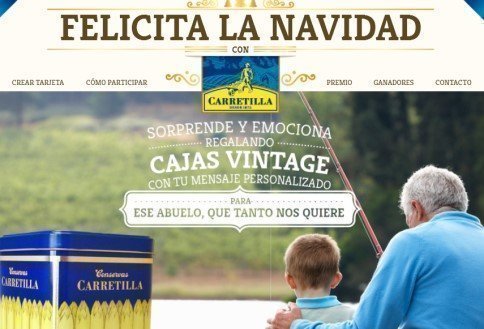 Muestras gratis cajas Carretilla Vintage