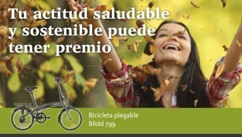 Promocion Sorteo de bicicleta plegable