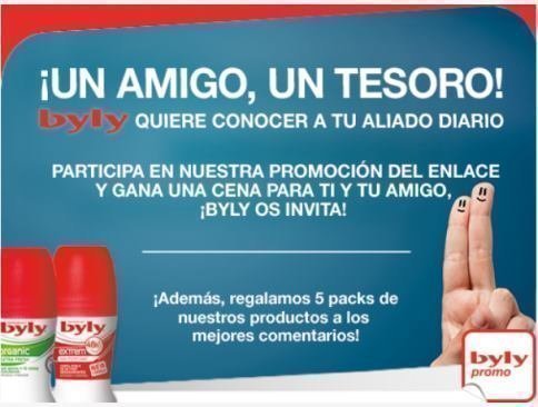 Sorteo gratis Byly