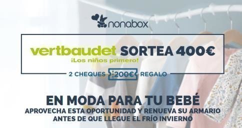 Sorteo de ropa para bebes Vertbaudet