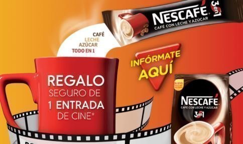 Nescafe 3 en 1 te invita al cine