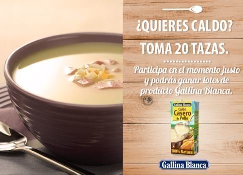 Sorteo Gratis Gallina Blanca