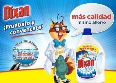 Muestras gratis Dixan