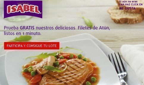 Muestras gratis Isabel